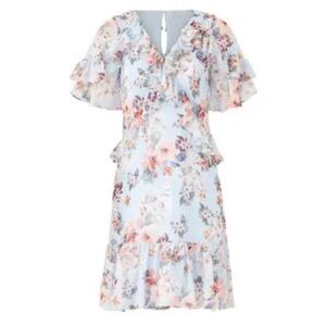 FINAL PRICE Anthropologie  Shoshanna Floral Madrid Bridgerton Dress